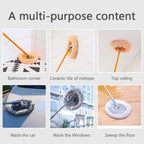 LuxeClean 360° Rotating Cleaning Mop | Adjustable mop for effortless cleaning in every corner