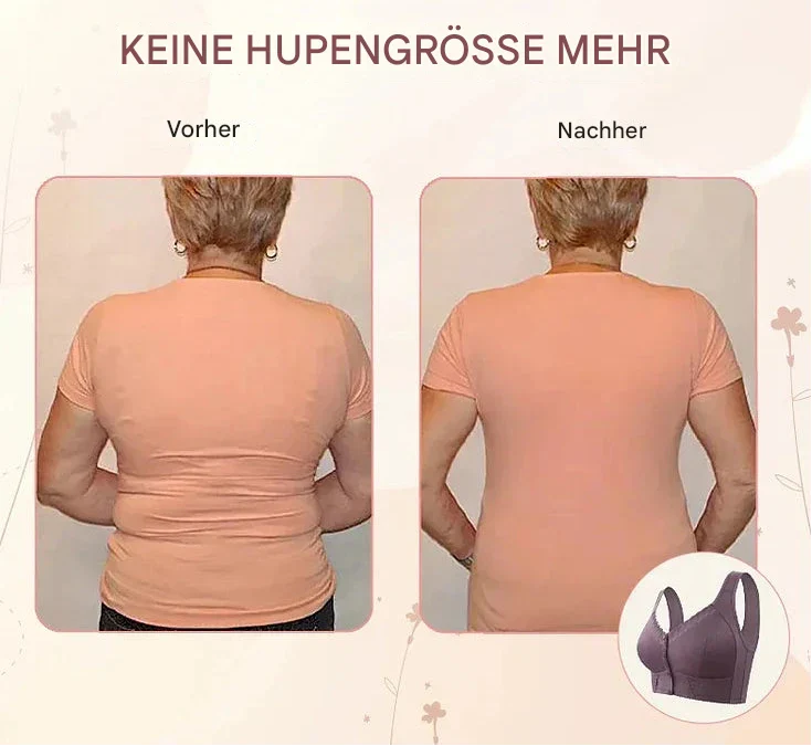 Comfortable Cotton Bra with Front Closure Support for Mature Women