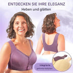 Comfortable Cotton Bra with Front Closure Support for Mature Women