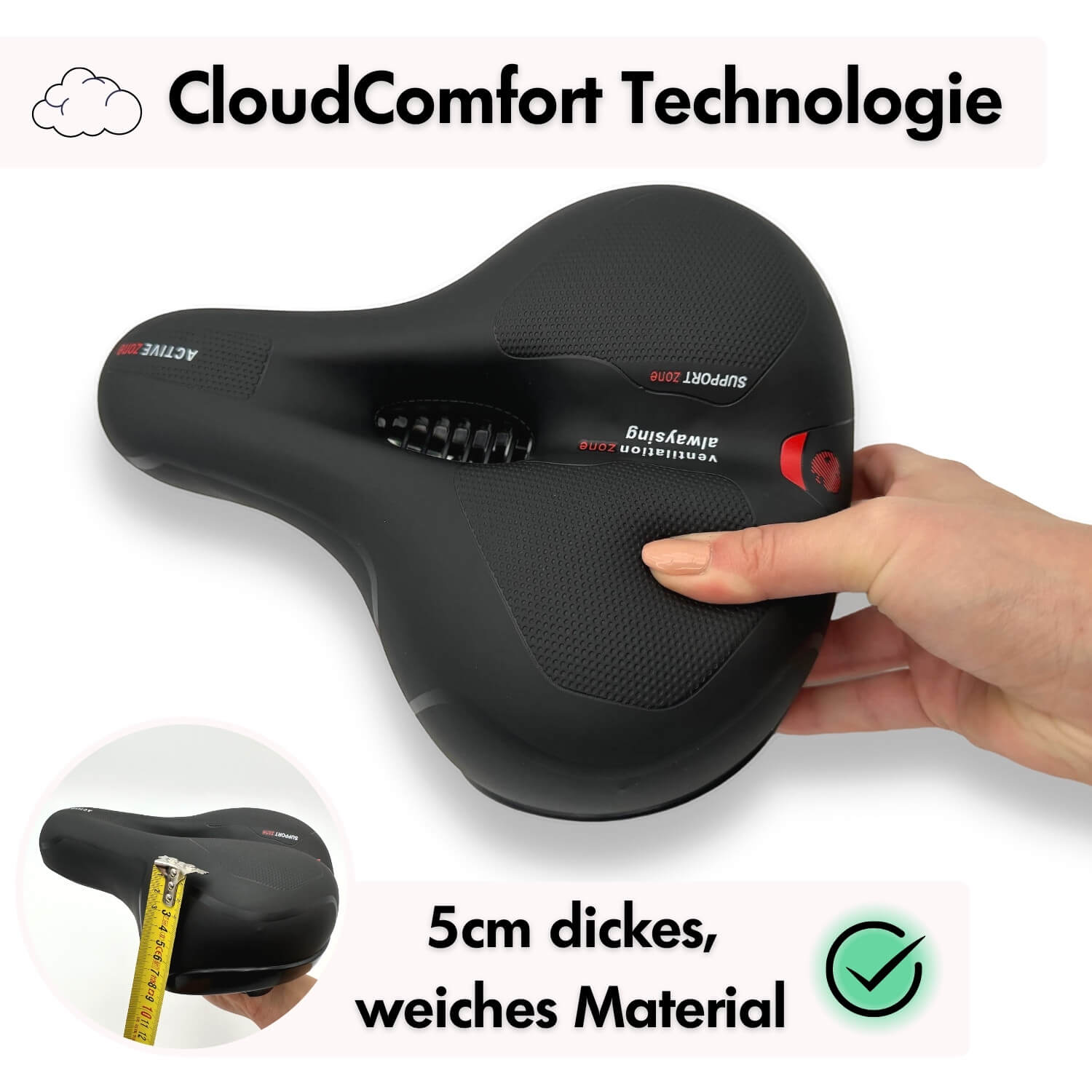 CloudComfort Pro – Finally Pain-Free Cycling