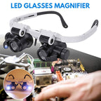 Magnifying Glass with 8x, 15x, and 23x Magnification.
