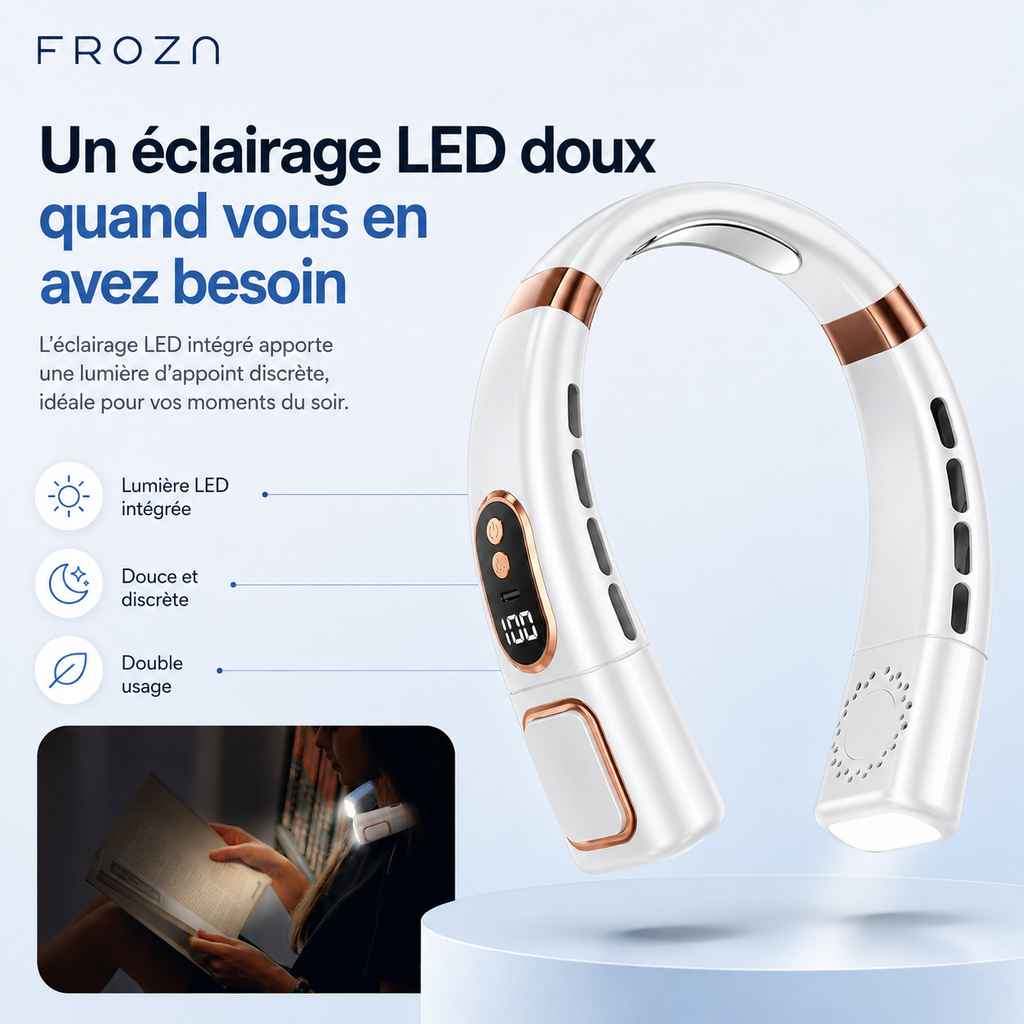 Froza – 360° Digital Neck Fan
