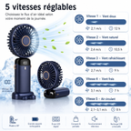 Rechargeable Portable Fan 5000mAh