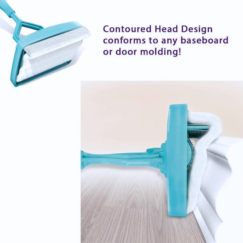 EdgeMaster | Retractable Steel Floor Cleaning Mop