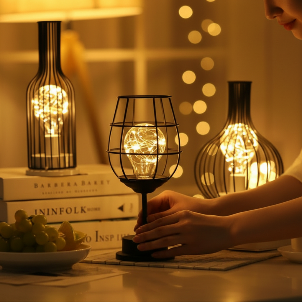 Velora Luxe Wireless LED Lamps for Home and Office