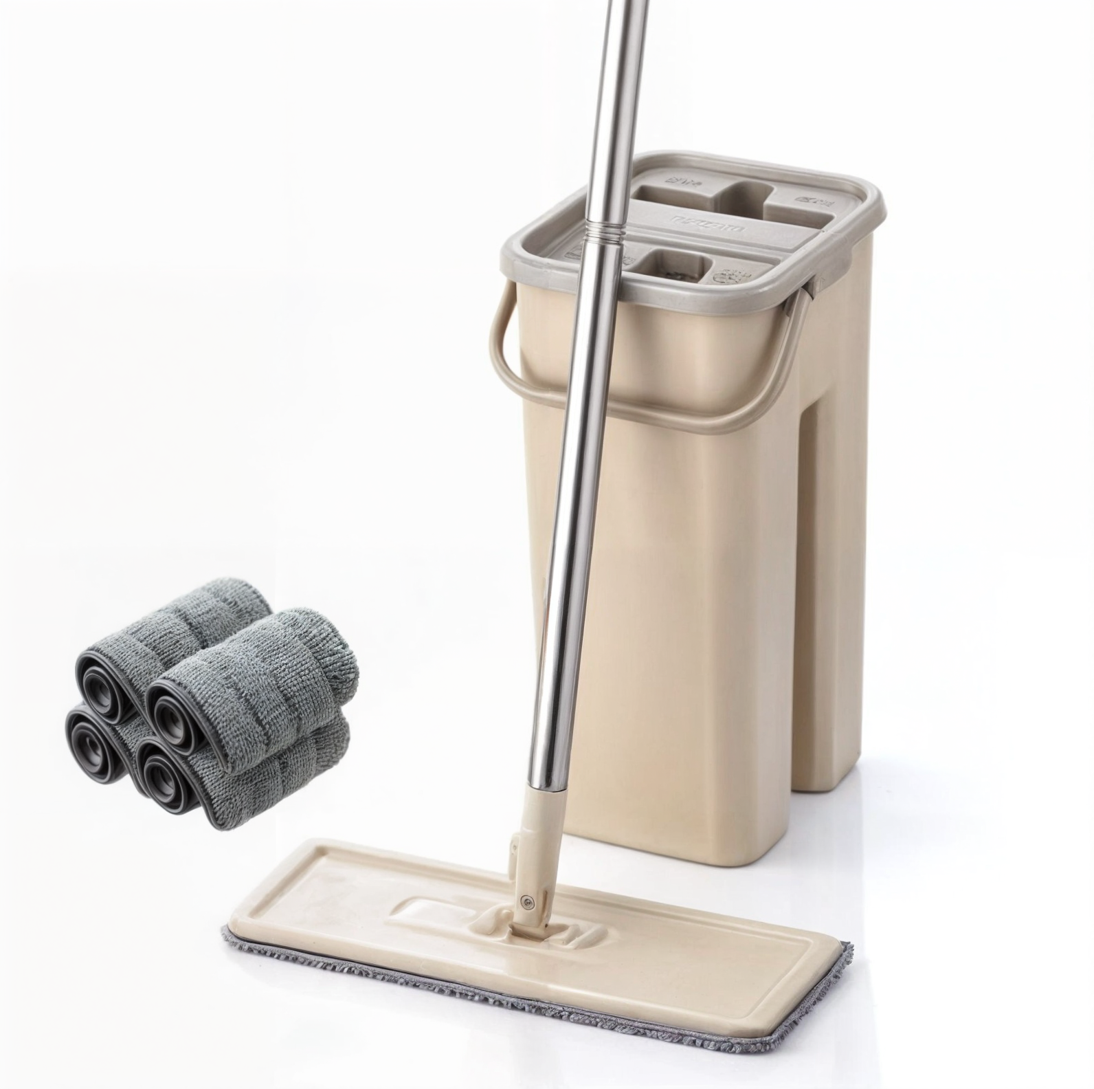Magic Mop – Includes 4 Pads, 360° Rotatable & Washable