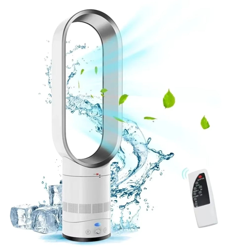 AeroLuxe Blade-Free Tower Unit for All-Season Comfort
