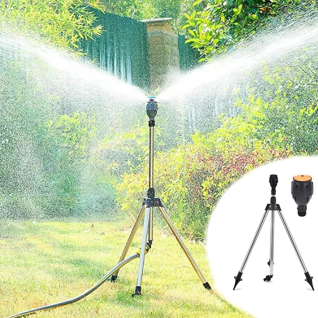 Automatic Garden Sprinkler Rotatable Foldable Stand