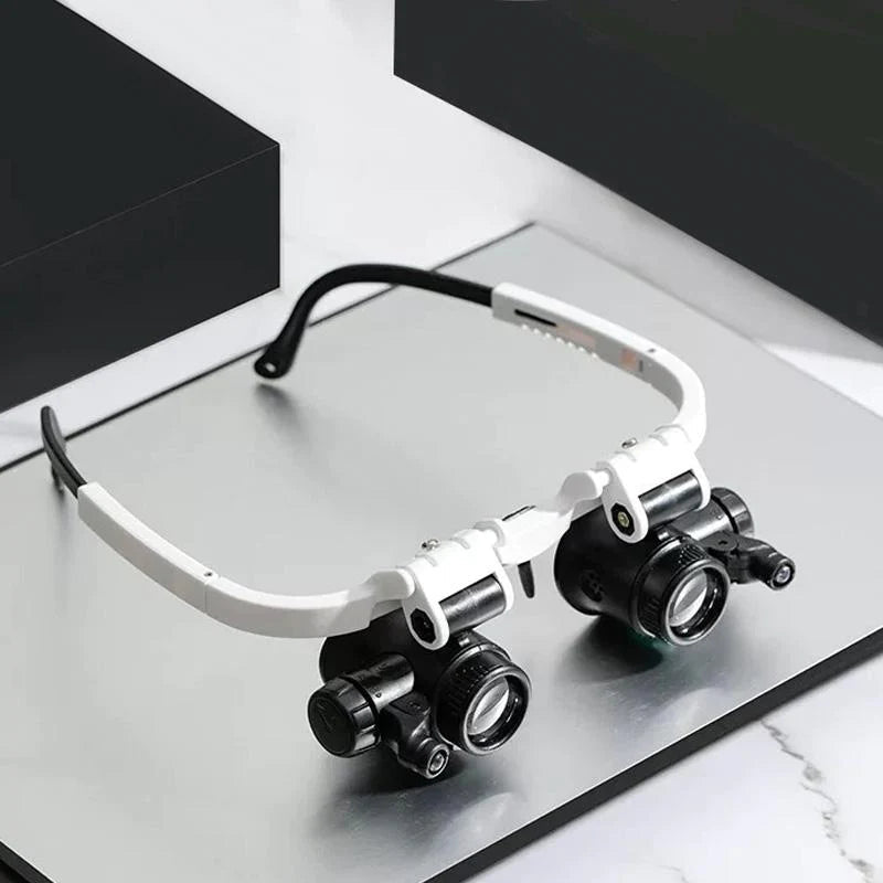 Magnifying Glass with 8x, 15x, and 23x Magnification.