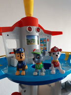 Paw Patrol Play Tower with Vehicles and Figures