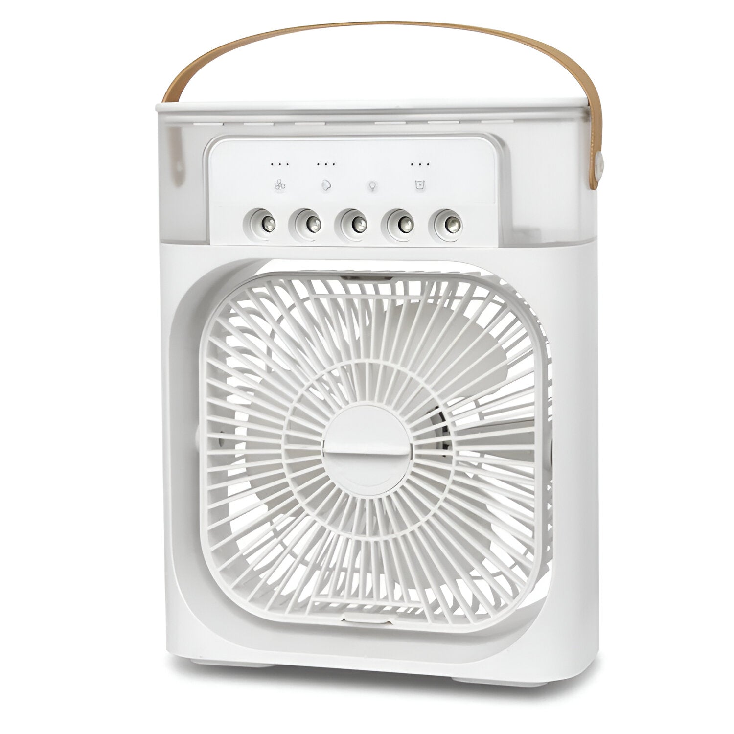 3-in-1 Air Cooler, Humidifier & Air Purifier – Portable Air Conditioning for Indoor Use with LED Light