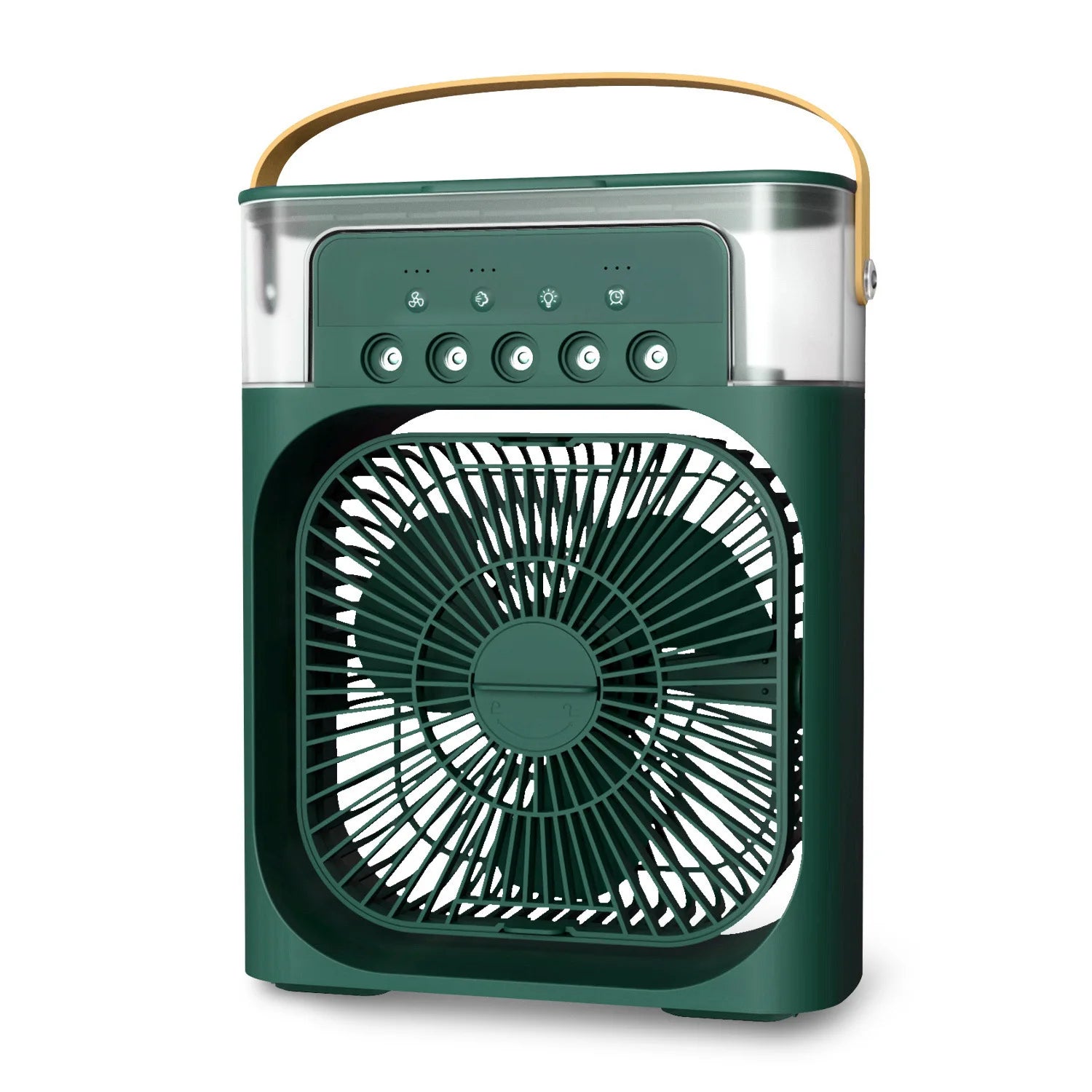 3-in-1 Air Cooler, Humidifier & Air Purifier – Portable Air Conditioning for Indoor Use with LED Light