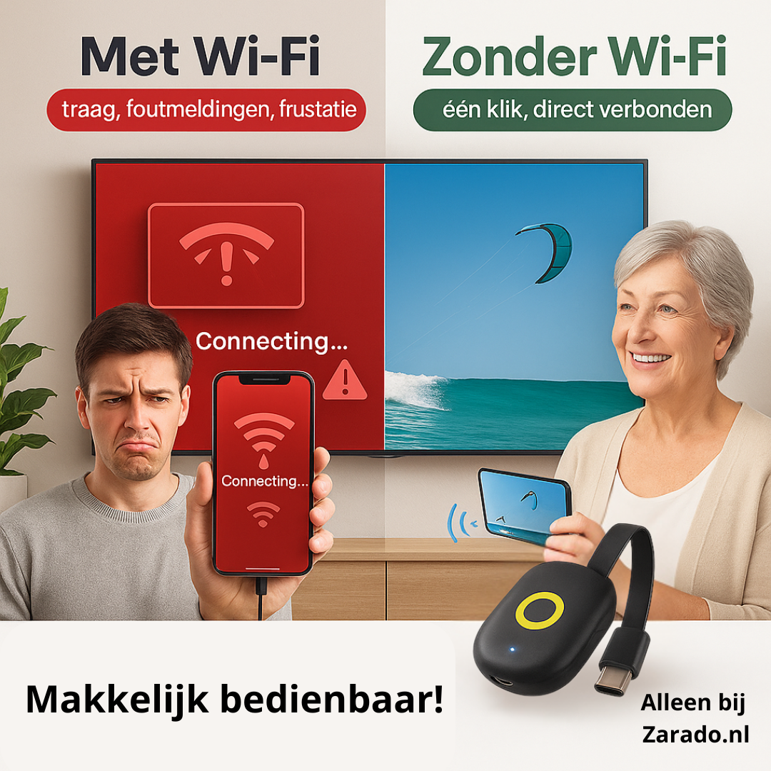 Fastlink | Stream Everything Directly on a Large Screen Without Wi-Fi or Passwords