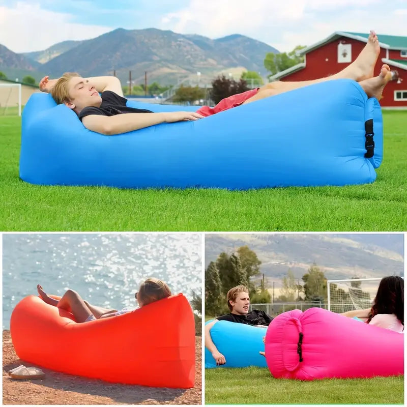 AirRest Outdoor Air Lounger – Handy Air Bed for Comfortable Outdoor Adventures