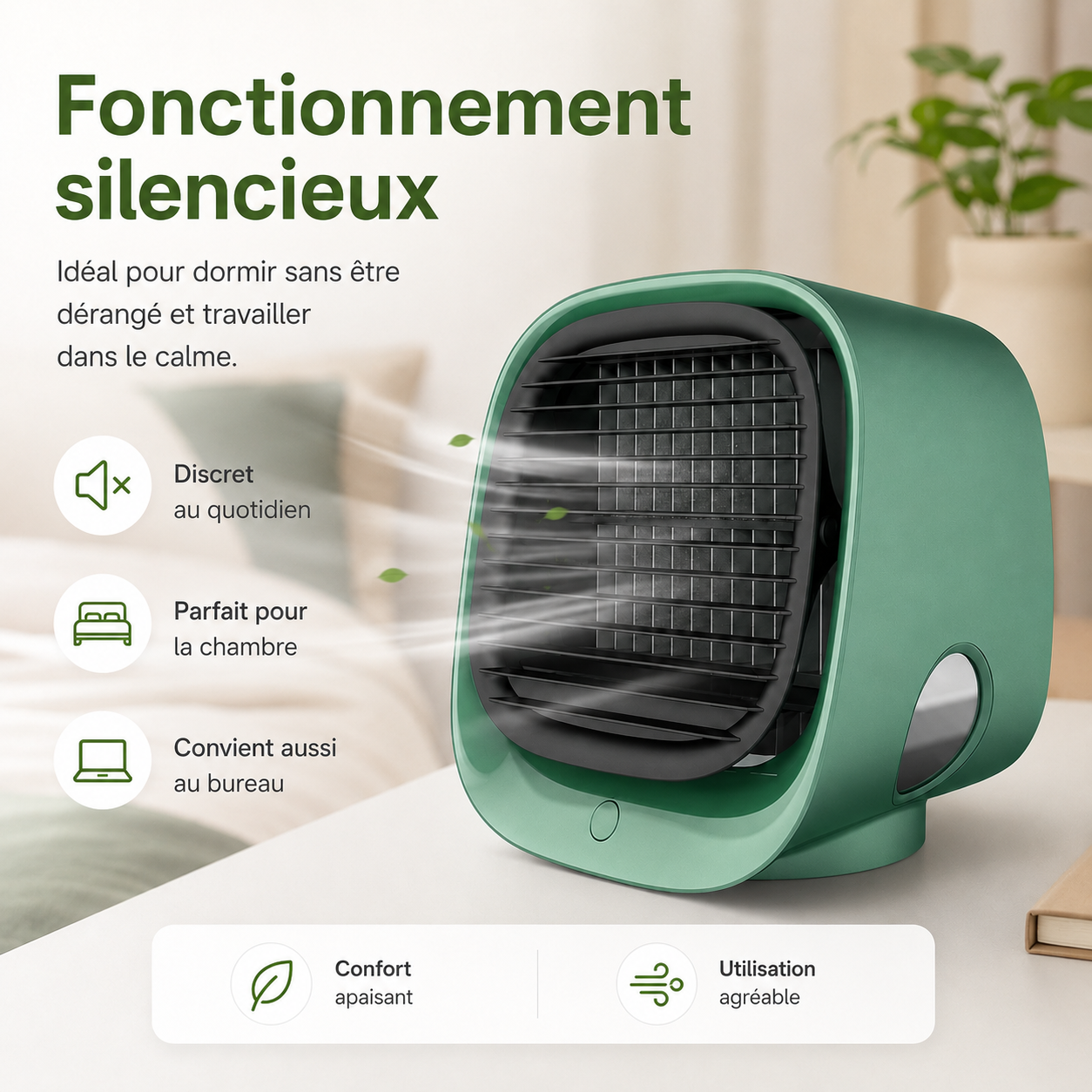 Air Cooler and Humidifier 2-in-1 – For Optimal Indoor Climate