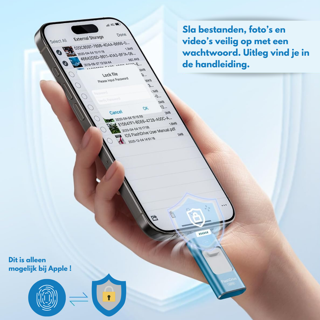SnapVault 4-in-1 Backup Stick | Back up directly from your phone to USB