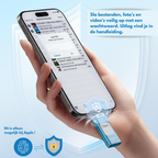 SnapVault 4-in-1 Backup Stick | Back up directly from your phone to USB