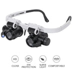 Magnifying Glass with 8x, 15x, and 23x Magnification.