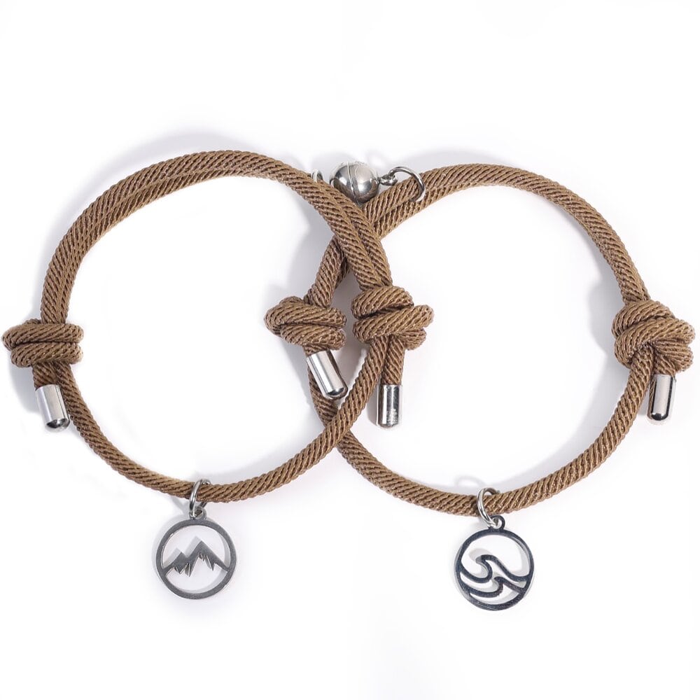 Amore bracelet | magnetic connection bracelet for couples