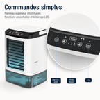Portable Mini Air Conditioner Water-Cooled – USB Powered with Large Reservoir