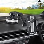 Auto GripTech Phone Holder with Strong Suction Cup and 360° Rotation