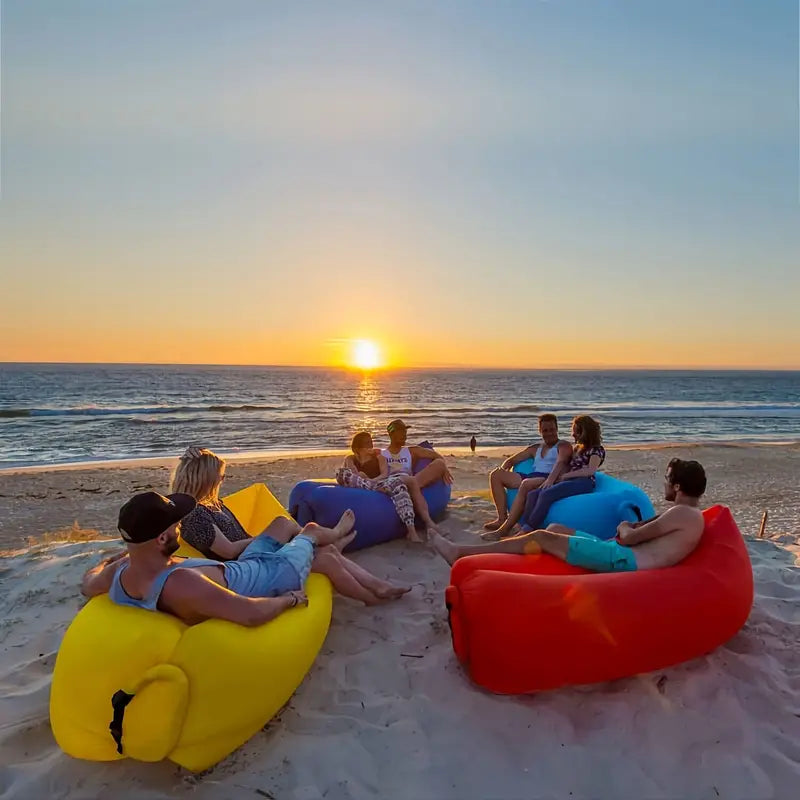 AirRest Outdoor Air Lounger – Handy Air Bed for Comfortable Outdoor Adventures