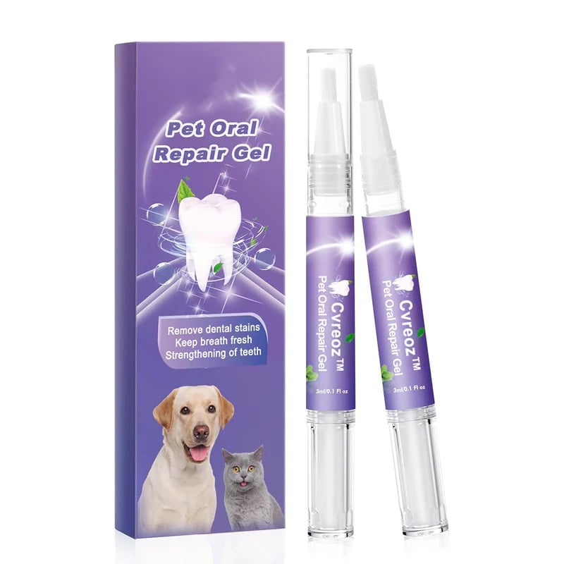 FreshPaws Pet Toothpaste Gel | Tartar and Stain Remover for a Healthier Smile