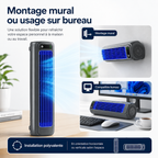AirWave – Portable Rechargeable Air Conditioner with 12 Hours of Battery Life