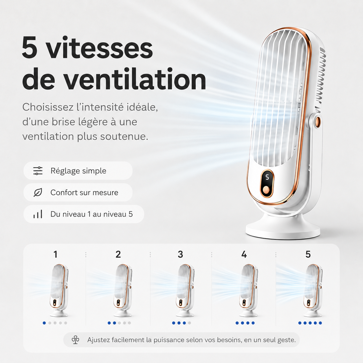 AeroLux Elite Cooling Fan | Dual Motor, 720° Rotation, USB Rechargeable & Ultra Silent for Ultimate Comfort Anywhere