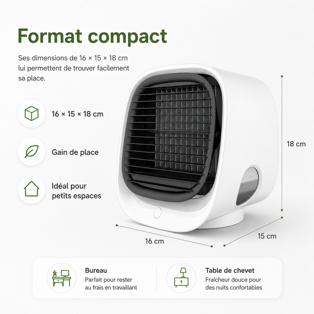 Air Cooler and Humidifier 2-in-1 – For Optimal Indoor Climate