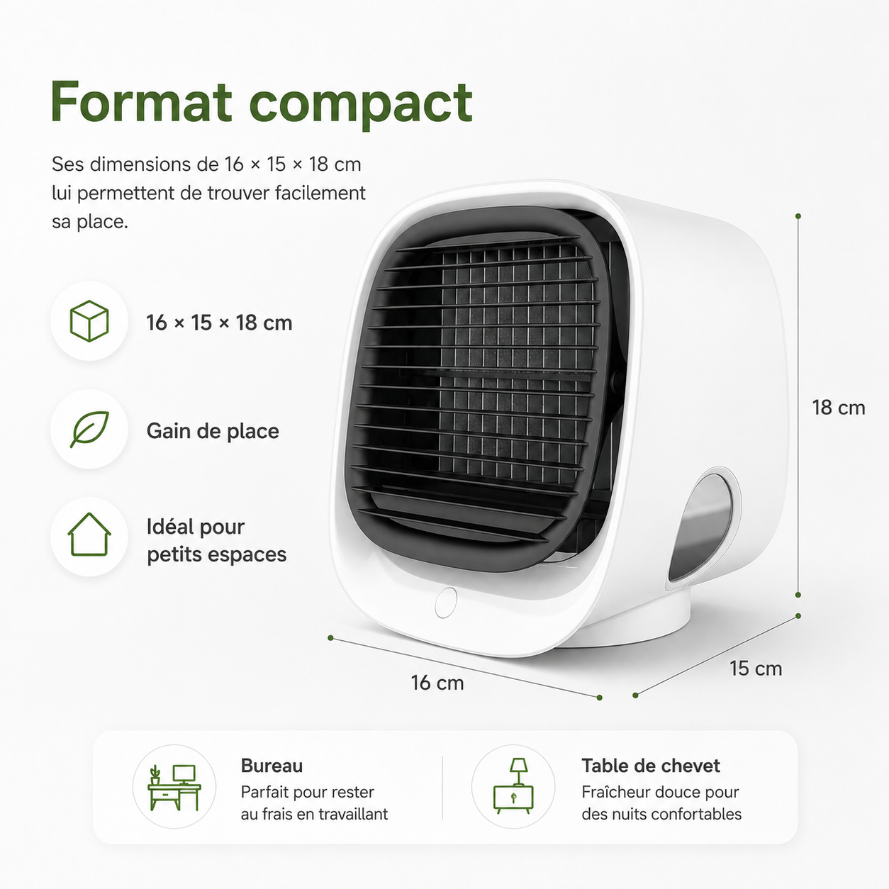 Air Cooler and Humidifier 2-in-1 – For Optimal Indoor Climate