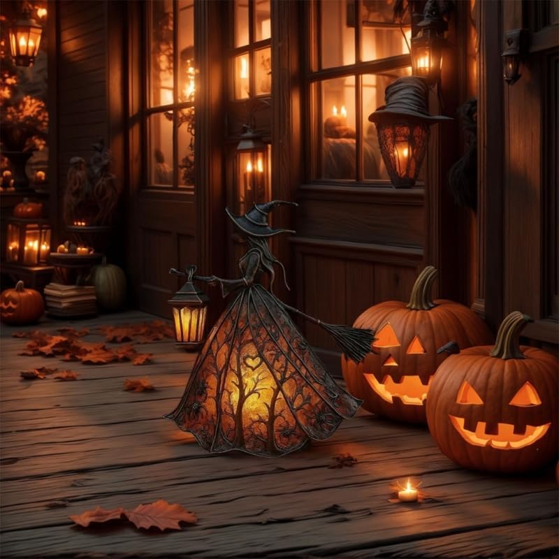 WitchGlow Lantern | Enchanting Halloween Light