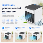3-in-1 Air Cooler with Fan, Humidifier, and Air Purifier – Portable, Quiet, and with LED Night Light