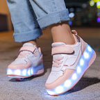 FlashRider – Light Show Roller Sneakers for Children