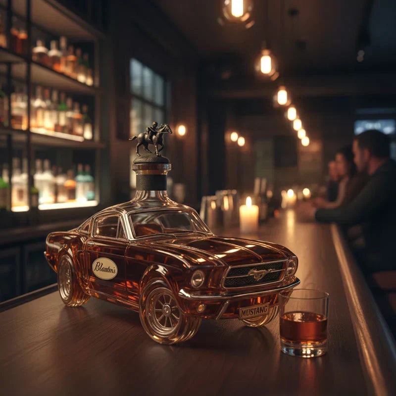 OutlawFlask | Limited Edition Bronco Whisky Bottle