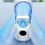 Blade-less USB Fan Air Cooler Quiet with Timer and Humidification
