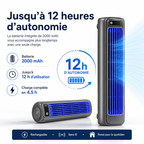 AirWave – Portable Rechargeable Air Conditioner with 12 Hours of Battery Life