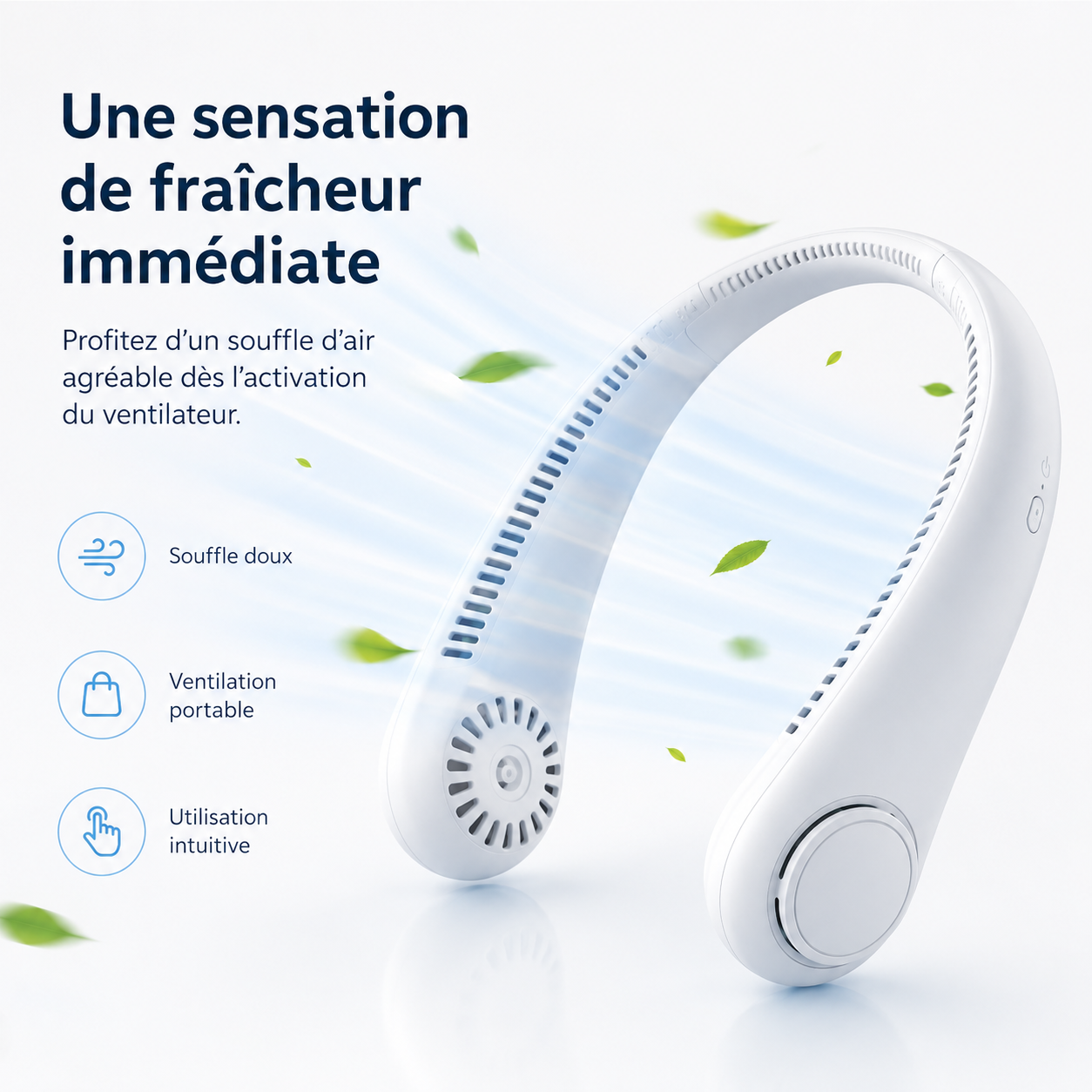 Modern Wireless Neck Fan