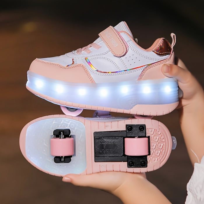 FlashRider – Light Show Roller Sneakers for Children