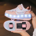 FlashRider – Light Show Roller Sneakers for Children