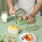 KookNest Mini Egg Cooker – Automatic Electric Egg Cooker for 2 Eggs