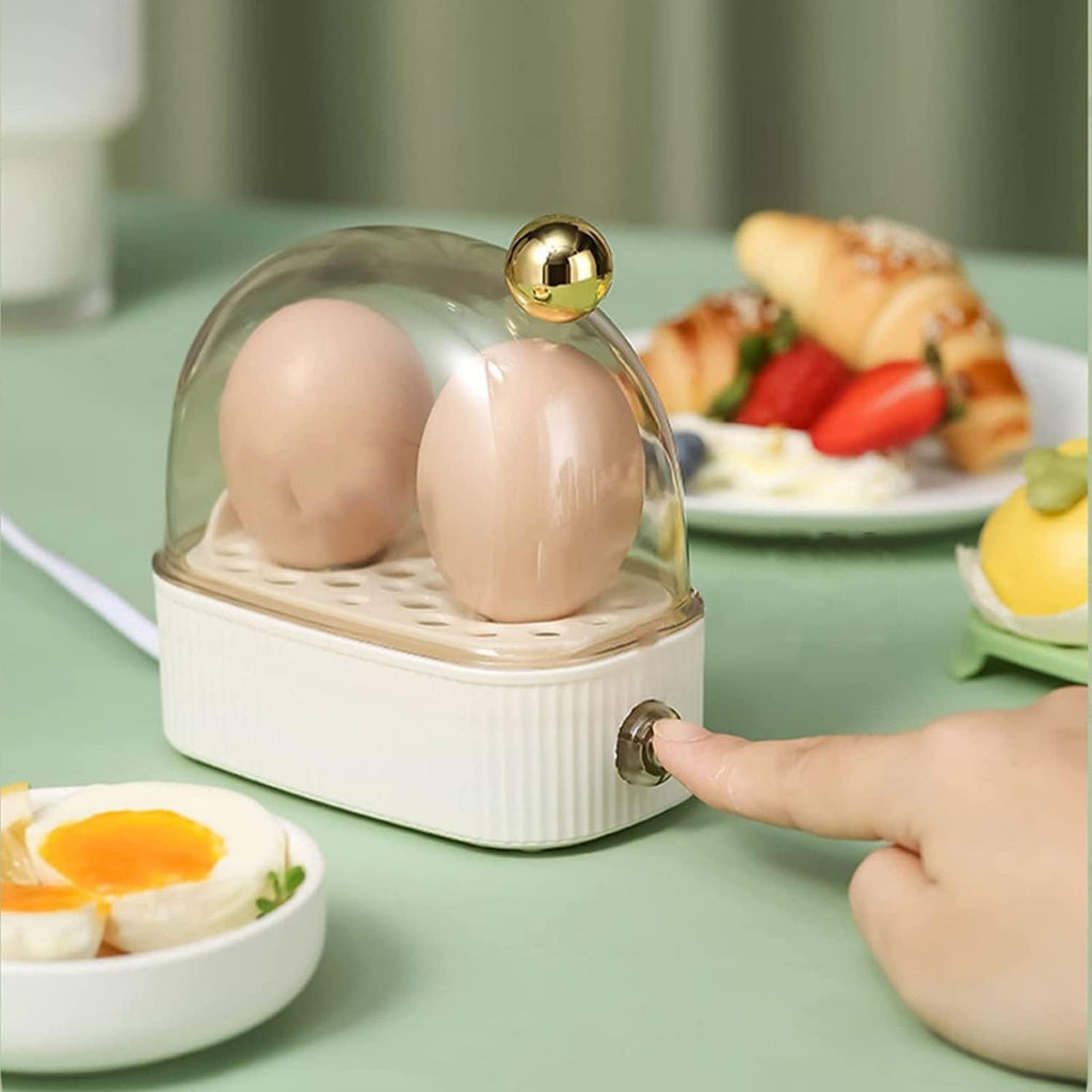 KookNest Mini Egg Cooker – Automatic Electric Egg Cooker for 2 Eggs