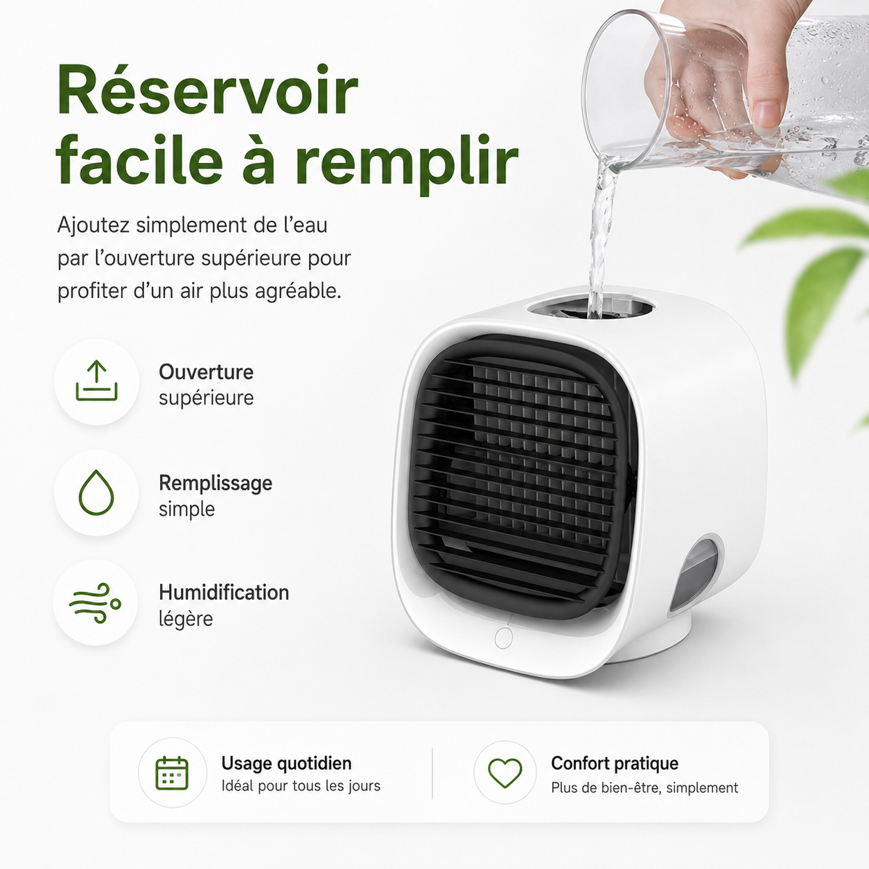 Air Cooler and Humidifier 2-in-1 – For Optimal Indoor Climate
