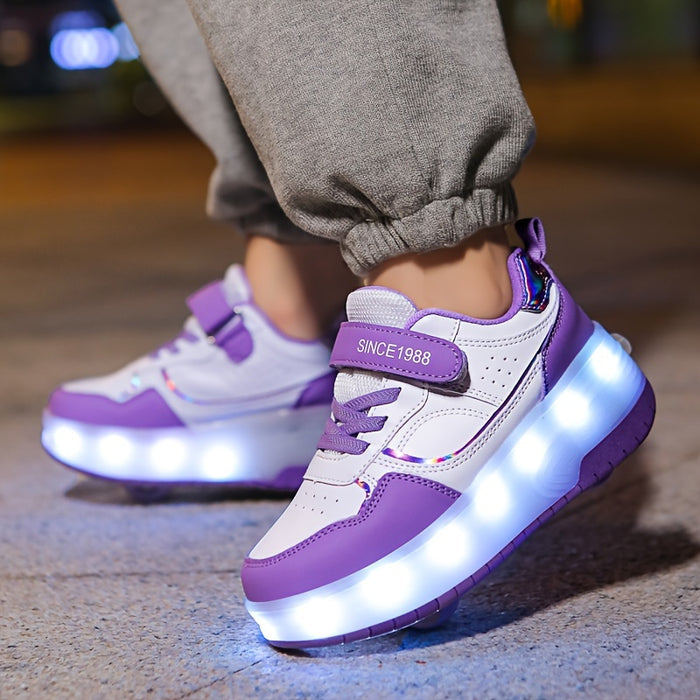 FlashRider – Light Show Roller Sneakers for Children
