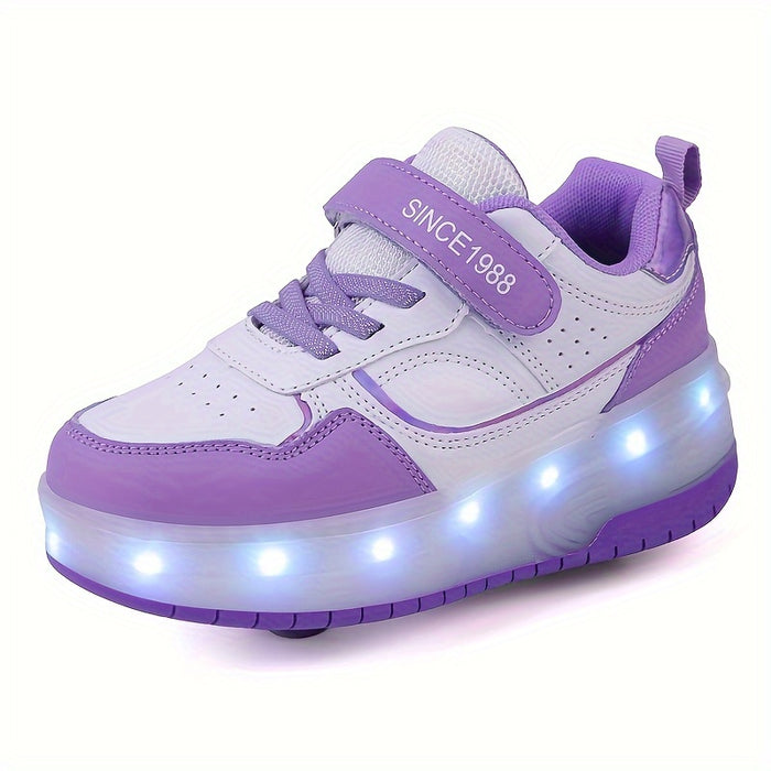 FlashRider – Light Show Roller Sneakers for Children