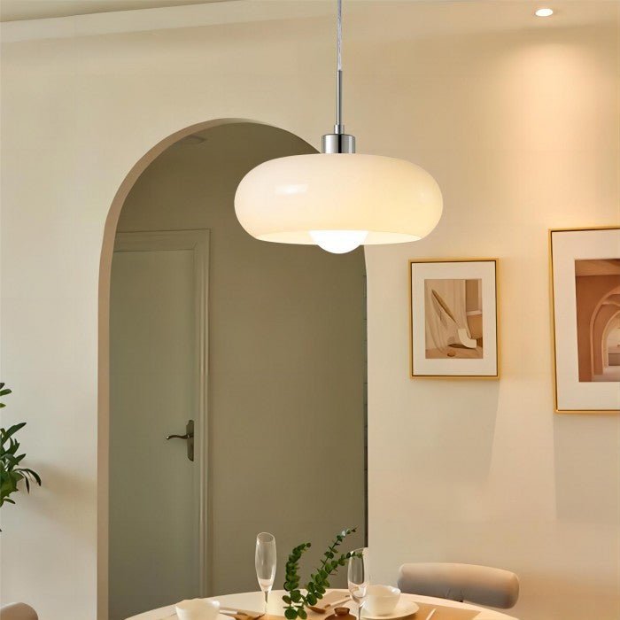 Bauhaus Style Glass Pendant Light Nordic Retro