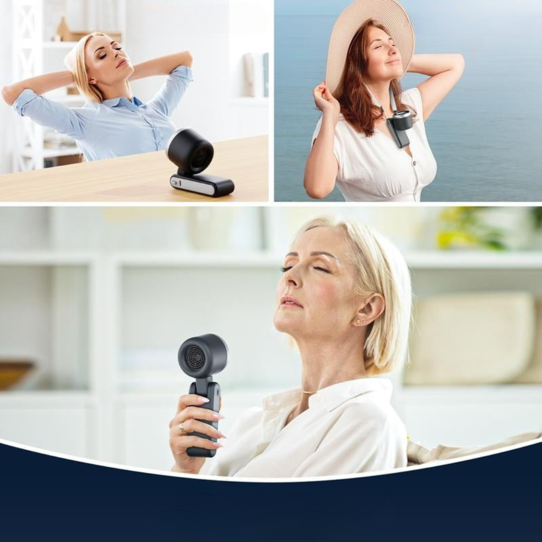 Aurelia Luxe Serene Pocket Fan | Elegant fan for ultimate peace and comfort