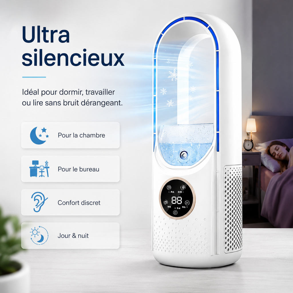 Silent Portable Air Conditioner Without Blades 2025 – Stay Cool and Comfortable This Summer, Wherever You Are