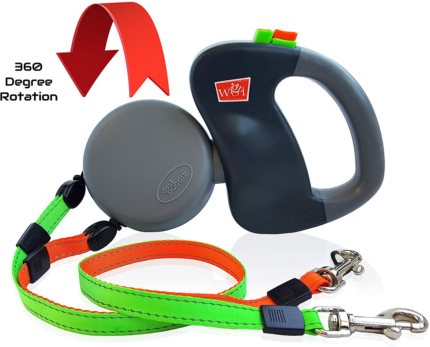Dual Dog Flexi Lead