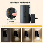 SoftGlow Wall Lamp | Adjustable Dim Light with Sensor